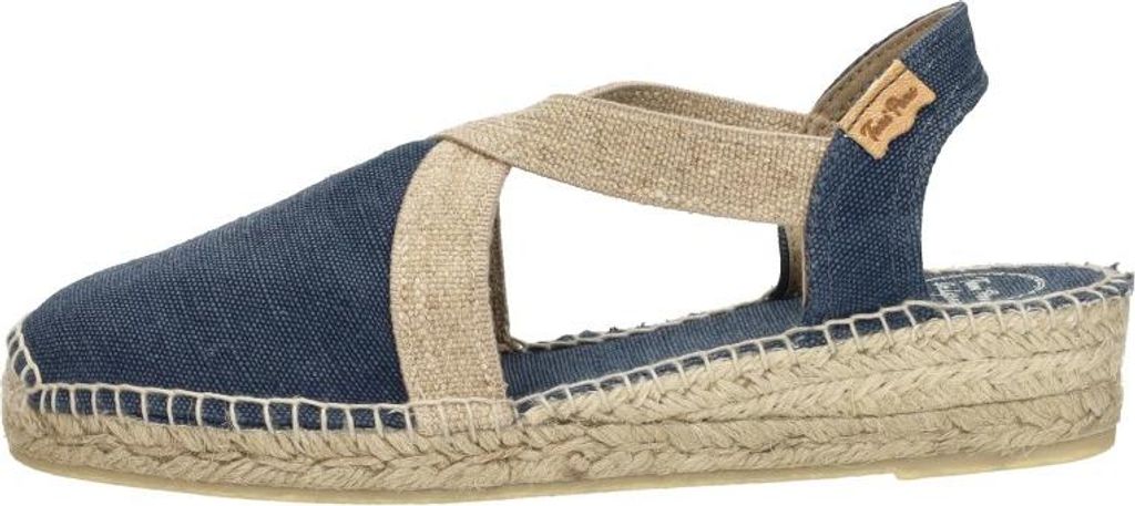 Toni Pons Verdi-V Sandalen Touwzool - Blauw - Maat 43
