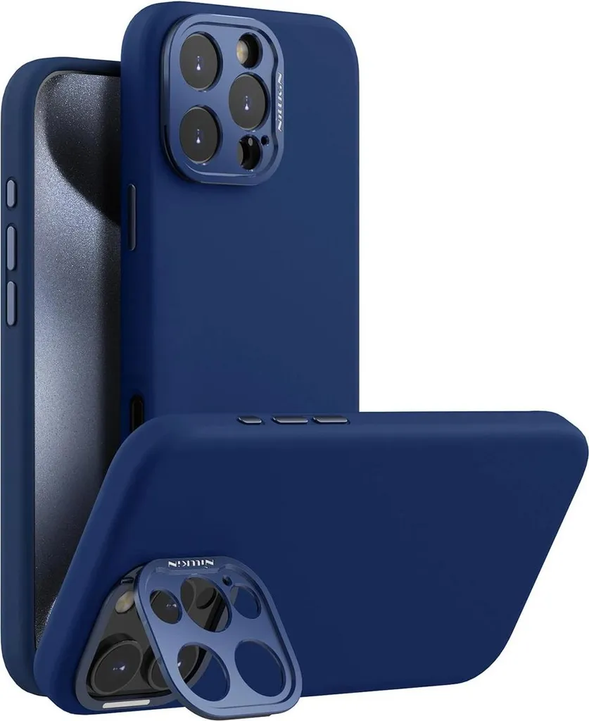 Offerta Custodia iPhone 16 Pro Max Nillkin Blu | MagSafe e Protezione