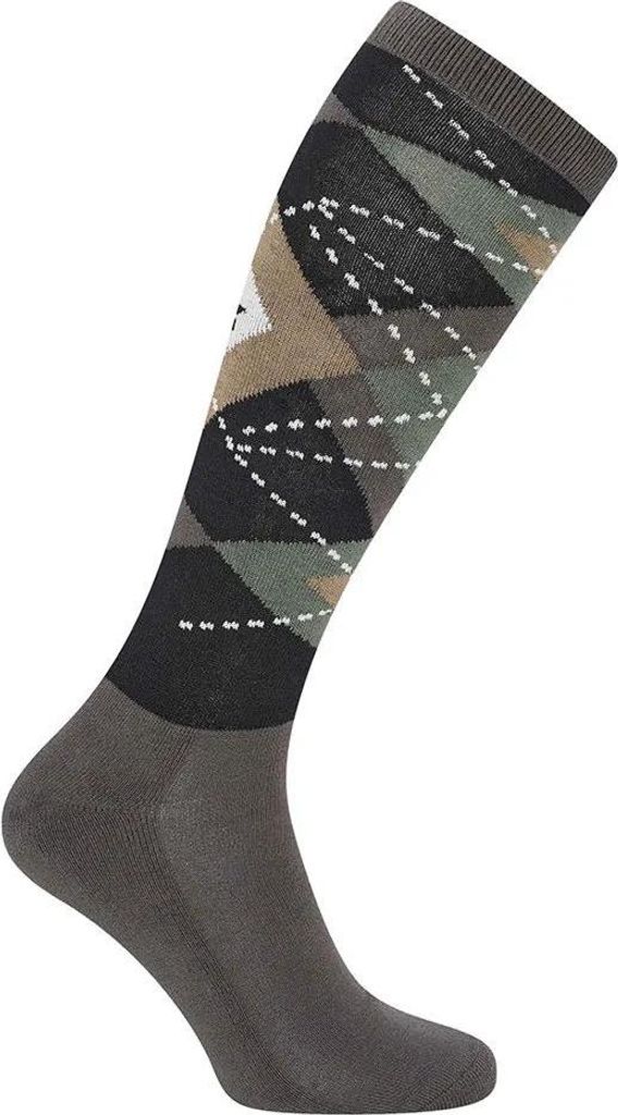 Imperial Riding Classic Twist Lange Damensocken Grau EU 35-38 Damen Grau EU 35-38