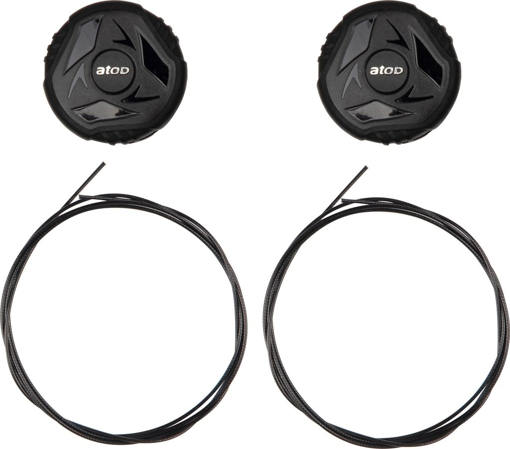 Force Atop A-A41 2 Spannräder inklusive 2 Kabel schwarz 94092