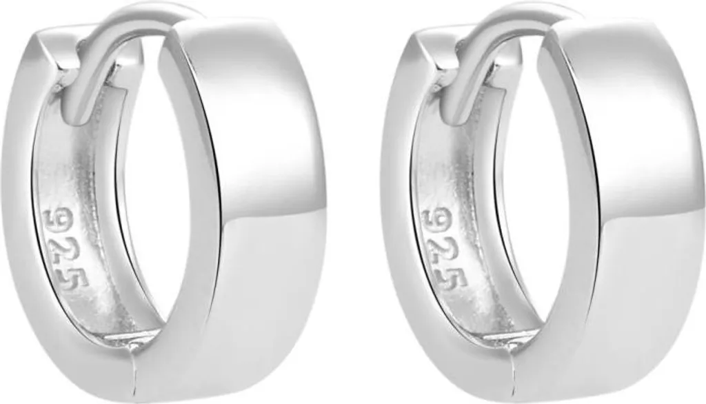 Regalo Donna Orecchini Cerchio Argento 925 AGUC1854 Minimal