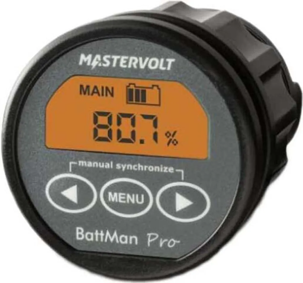 Moniteur de Batterie Mastervolt Battman Lite 12/24V pour Bateau et Camper