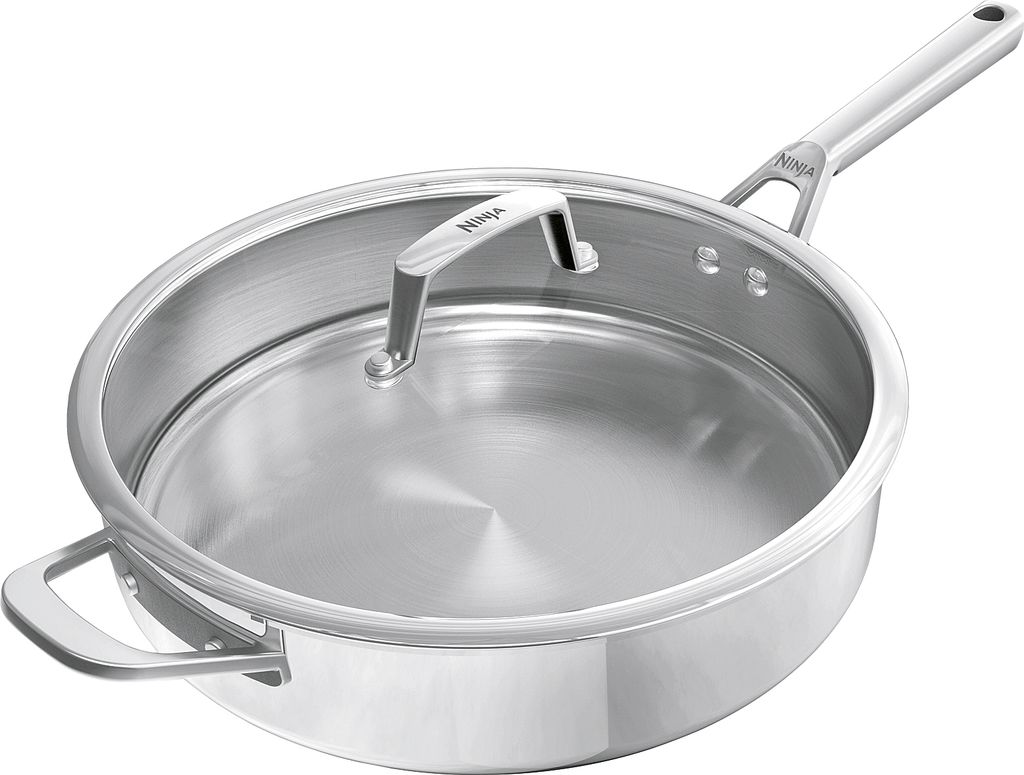 Ninja EverClad C90126DE Edelstahl-Bratpfanne (26 cm), Spülmaschinengeeignet