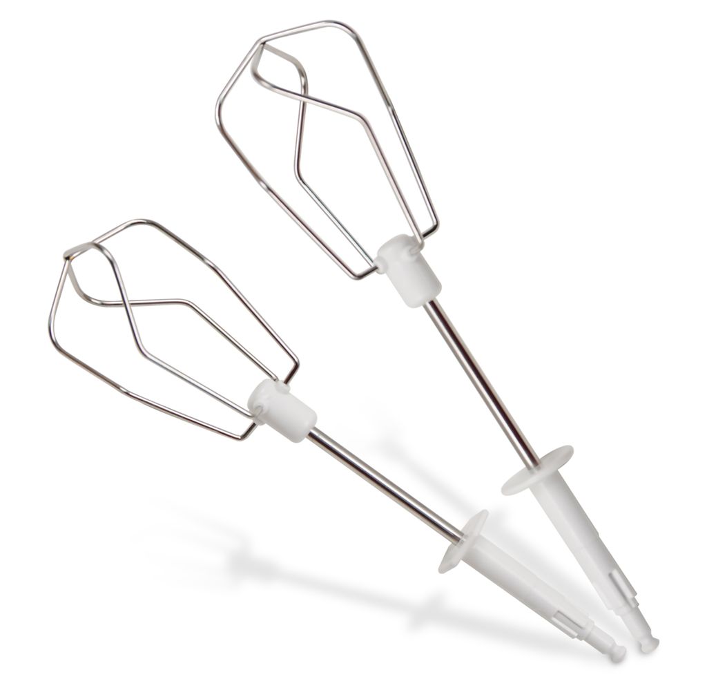 Braun 7322211054 Rührbesen 2x Quirl Rührhaken Schneebesen rechts links für MultiMix Handmixer
