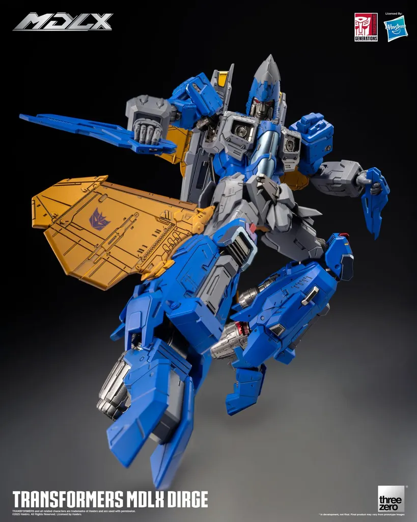 Figurine Transformers MDLX Dirge 20 cm articulée haute précision - 11