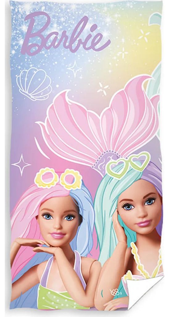 Barbie Meerjungfrau Baby Badetuch Produktbild 