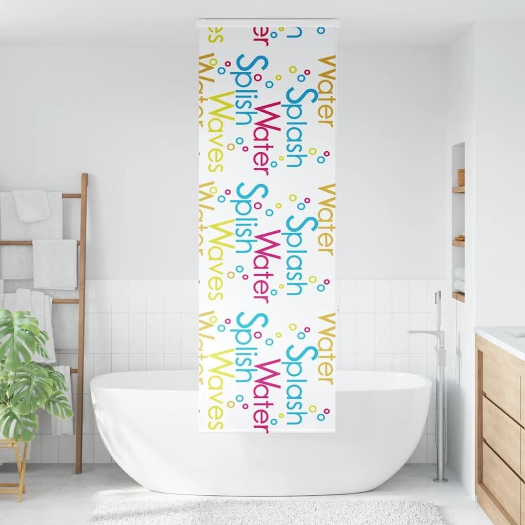 vidaXL Duschrollo mit Kassette 70x240 cm Stoffbreite 66 cm