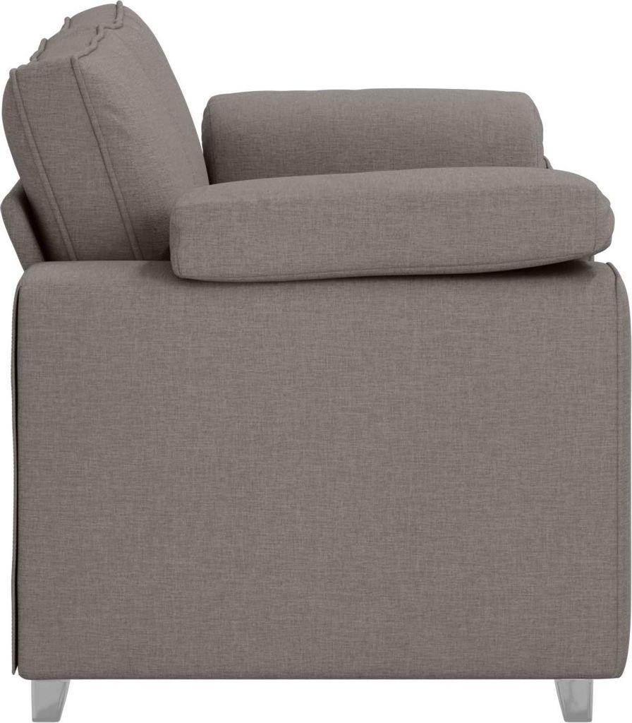 "im Sonderangebot" Sofa 120cm Taupe Stoff - 160 x 77 x 82 cm - DEMöbel8837304