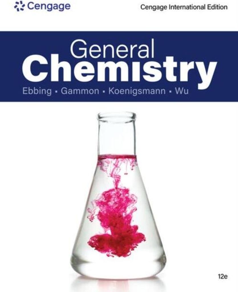 General Chemistry, Cengage International Edition
