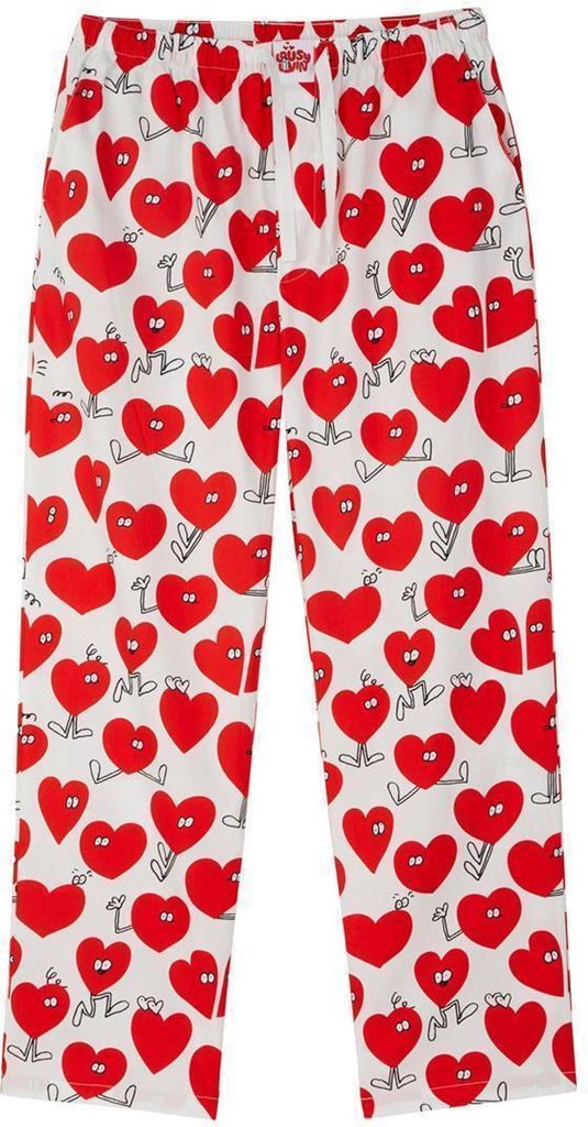 Lousy Livin Pants "Valentines" White XL