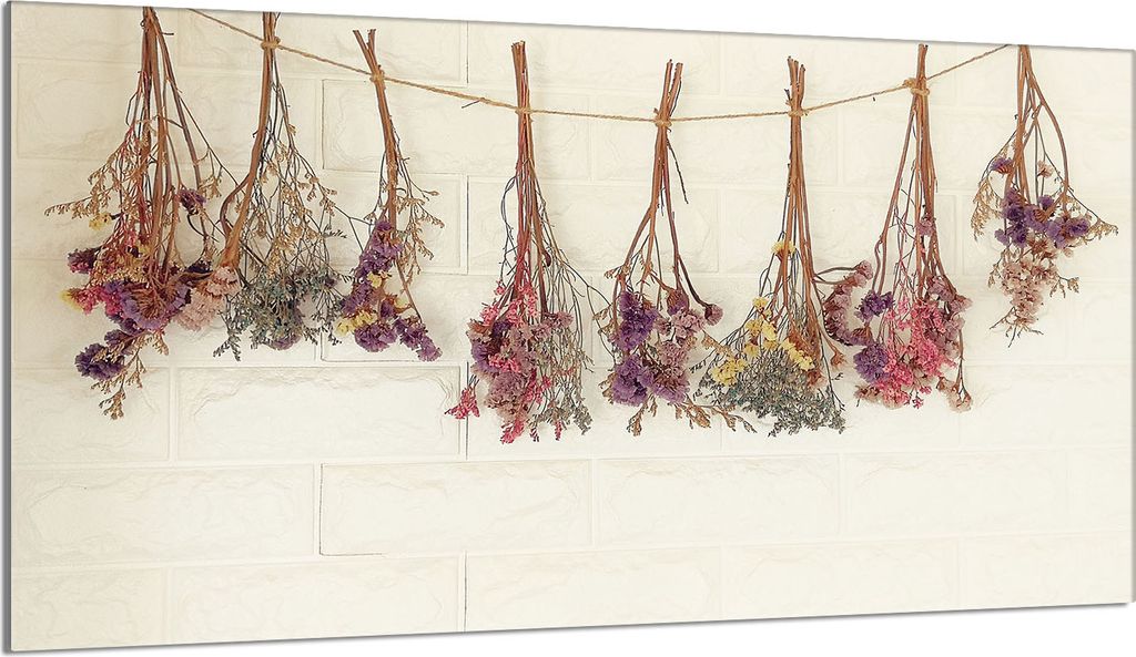 Herdabdeckplatte 90x52 Glaskeramikkochfeld Abdeckung Spritzschutz Glasplatte Deko Schneidebrett, Blumen Beige