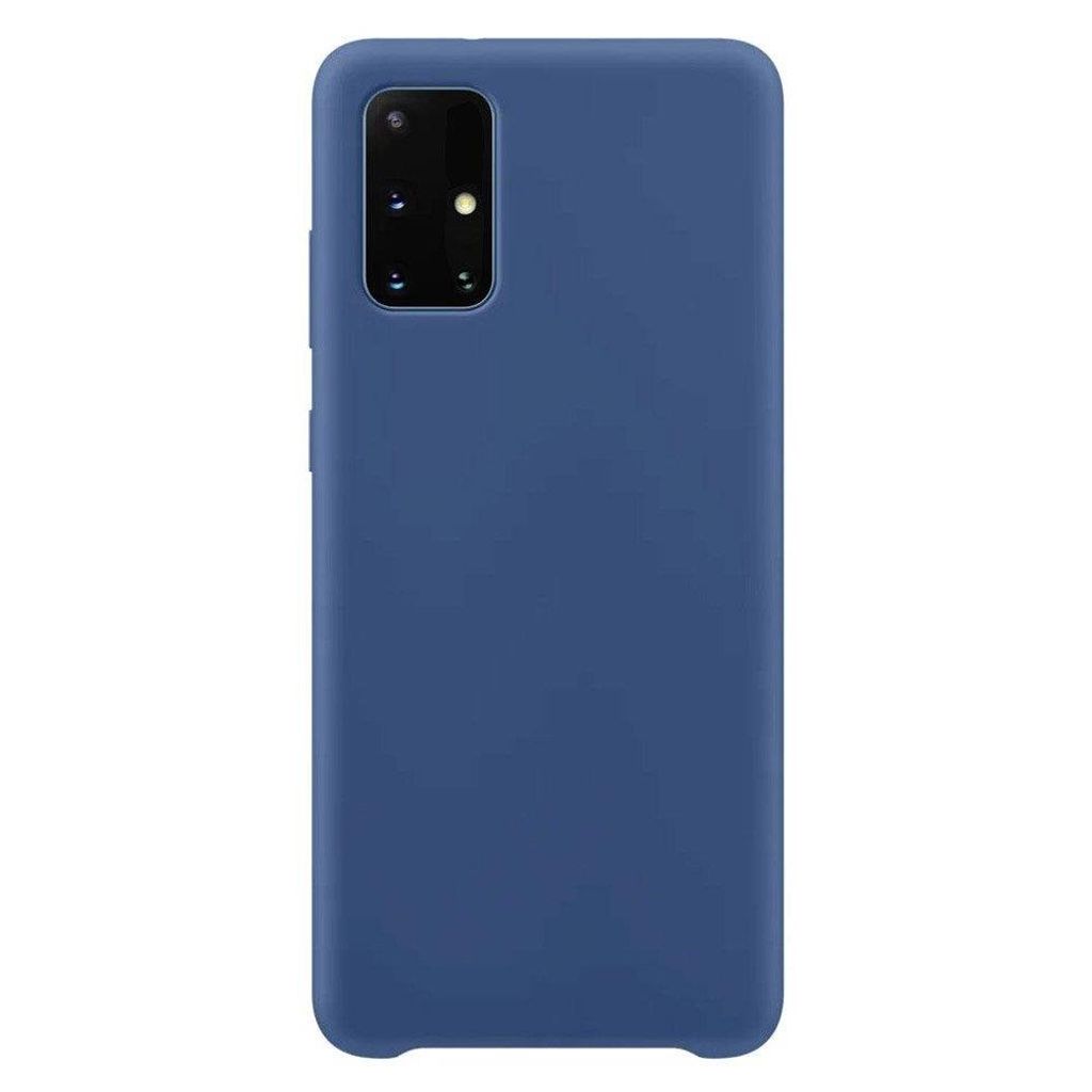 Ultra-Silikonhlle aus weichem, flexiblem Gummi fr Samsung Galaxy S21Plus 5G, dunkelblau