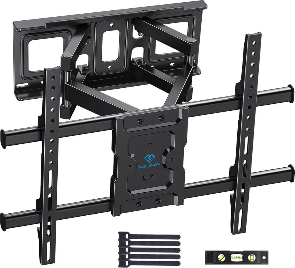 Support TV Orientable pour Optimiser l'Angle de Vue dans un Grand Salon