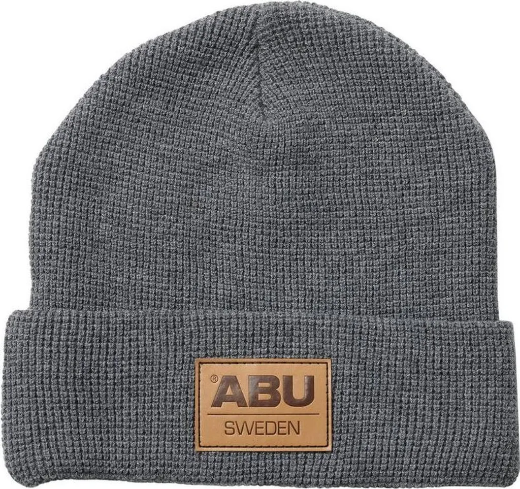 Bonnet Abu Garcia Wool Mix Grey - Maille en laine chaude et respirante