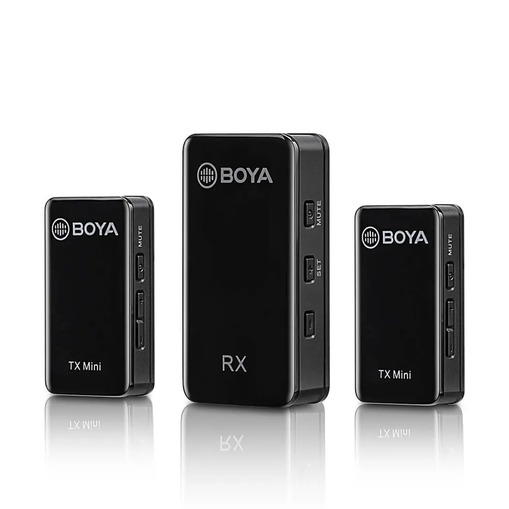 Micro sans Fil pour Vlogging et Interview iPhone iPad BOYA BY-XM6-S2