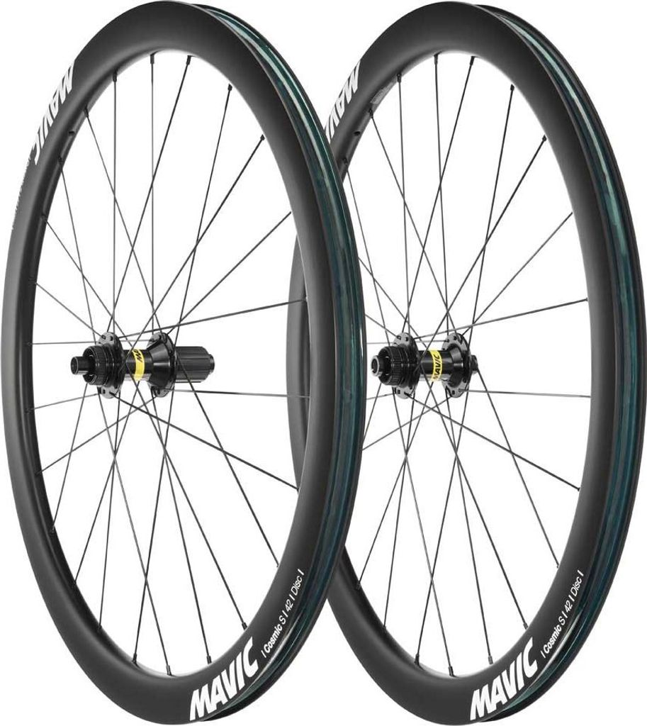 Mavic Cosmic S 42 Cl Disc Rennrad Laufradsatz Silber 12 x 100 / 12 x 142 mm / Shimano/Sram HG Silber 12 x 100 / 12 x 142 mm