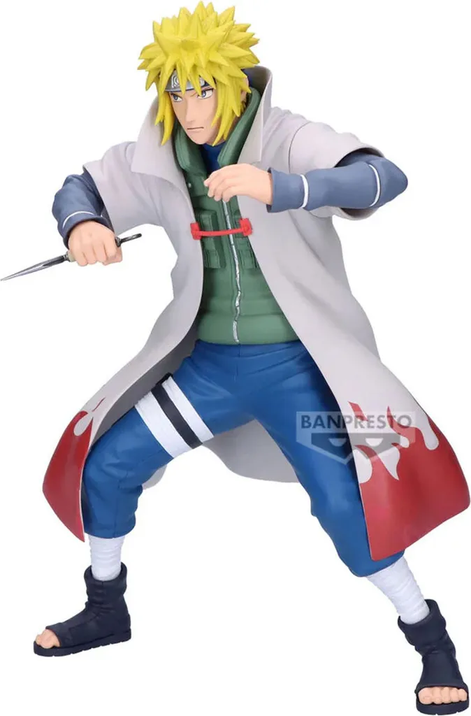 Figurine Minato Namikaze 23cm Naruto Shippuden - Qualité Banpresto Grandista