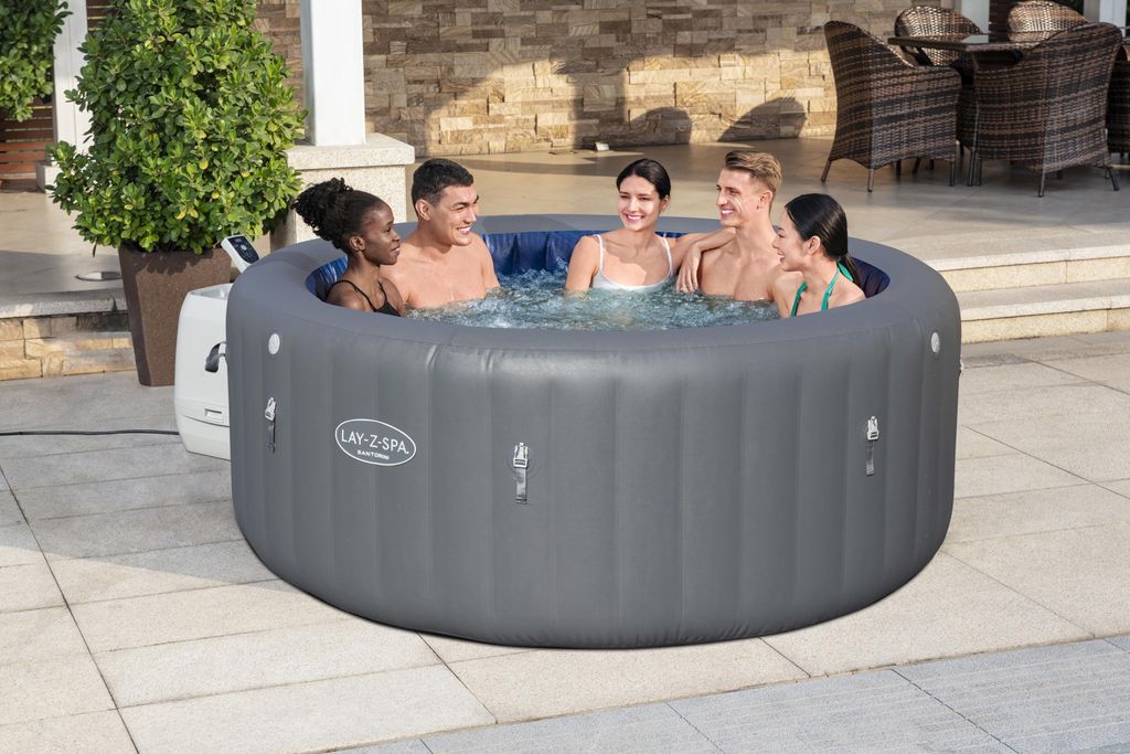 Santorini Lay-Z-Spa HydroJet Pro Garden Jacuzzi BESTWAY Obrázek produktu 30