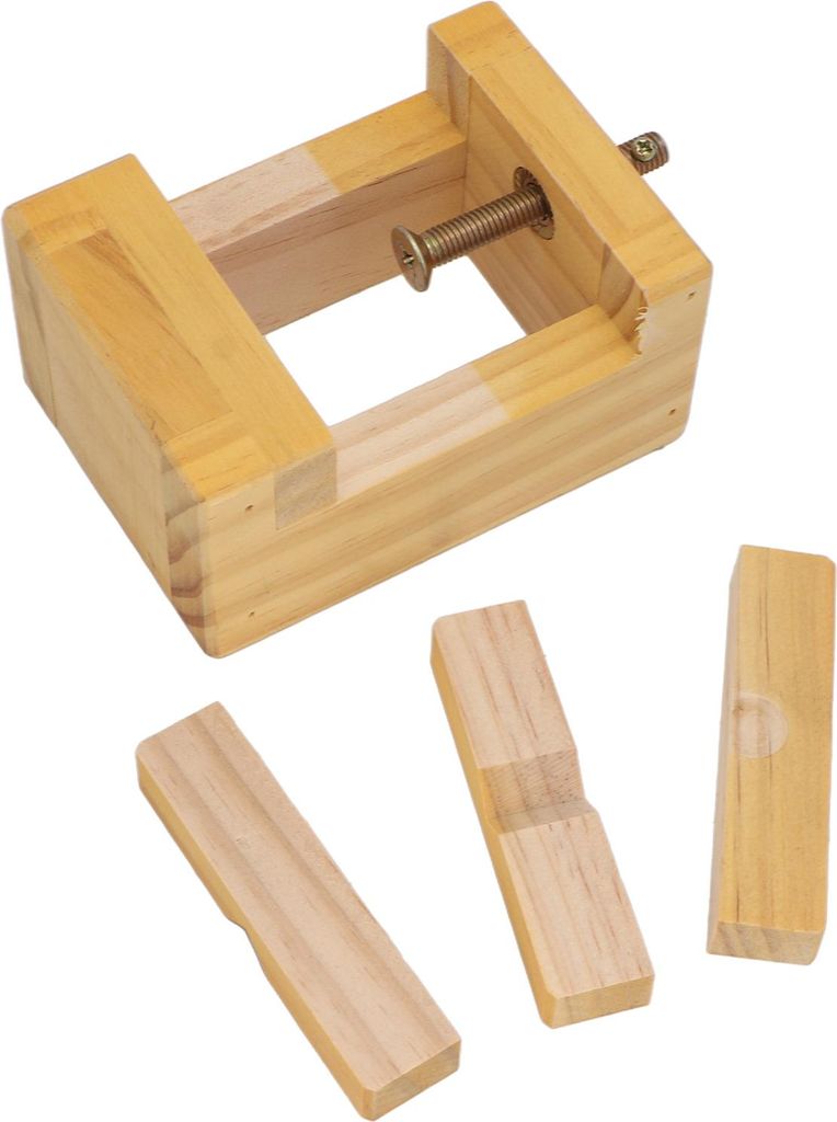 Schnitzzwinge aus Holz, leicht, tragbar, ergonomisch, DIY-Skulptur-Handwerkswerkzeug für die Wartung von Uhren