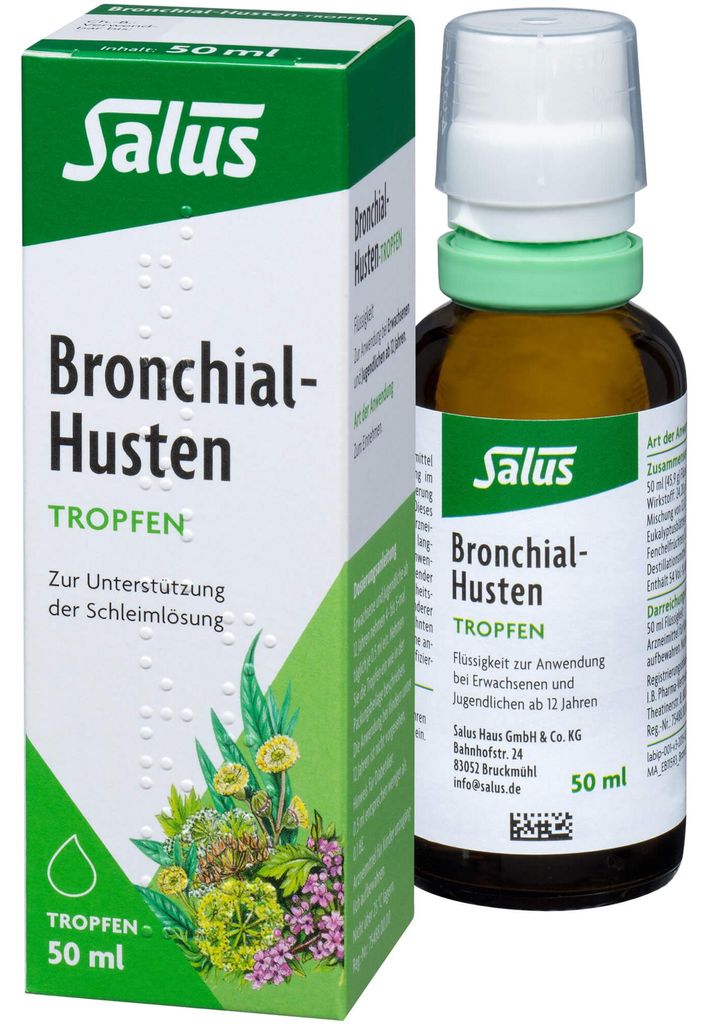 Salus Bronchial-Husten-Tropfen 50 ml Produktbild 