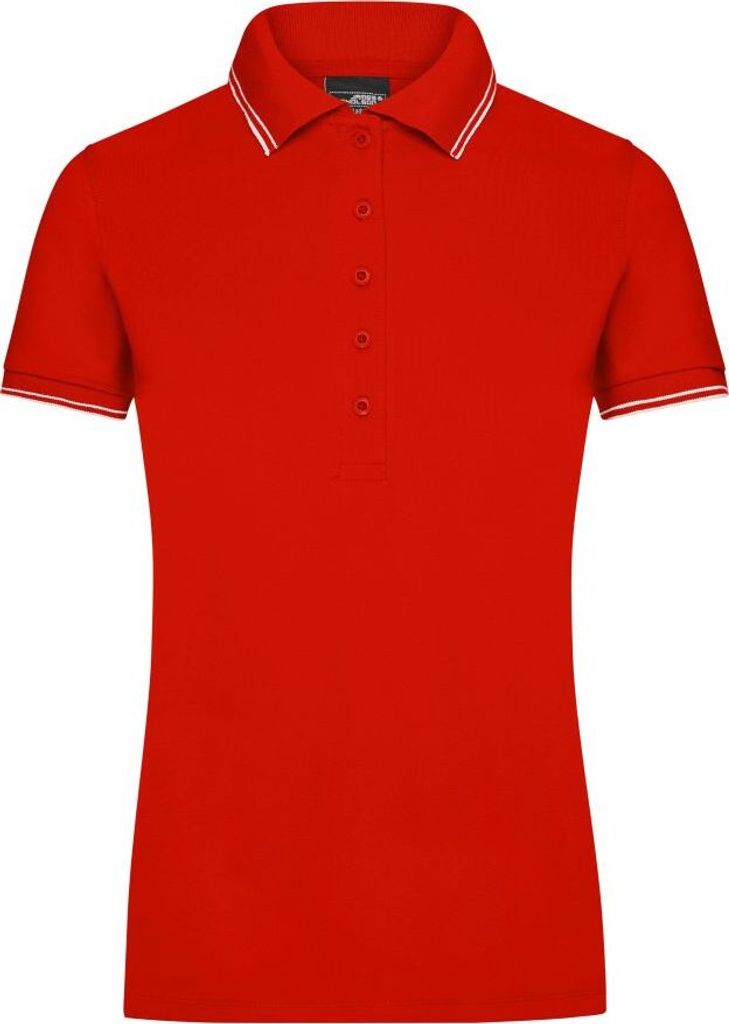 Ladies' Polo Polo in elastischer Piqué-Qualität Produktbild 