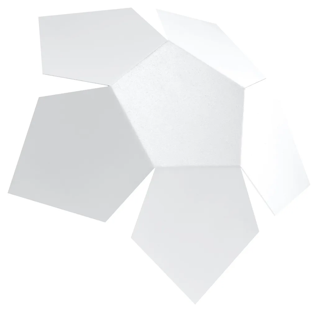 Applique PENTA Blanche en Acier pour Éclairer un Couloir Sombre G9