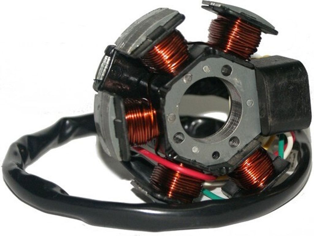 LICHTMASCHINE STATOR ZÜNDUNG für Yamaha DT 50 DTR DTX DTSM R X SM AM6-MOTOR