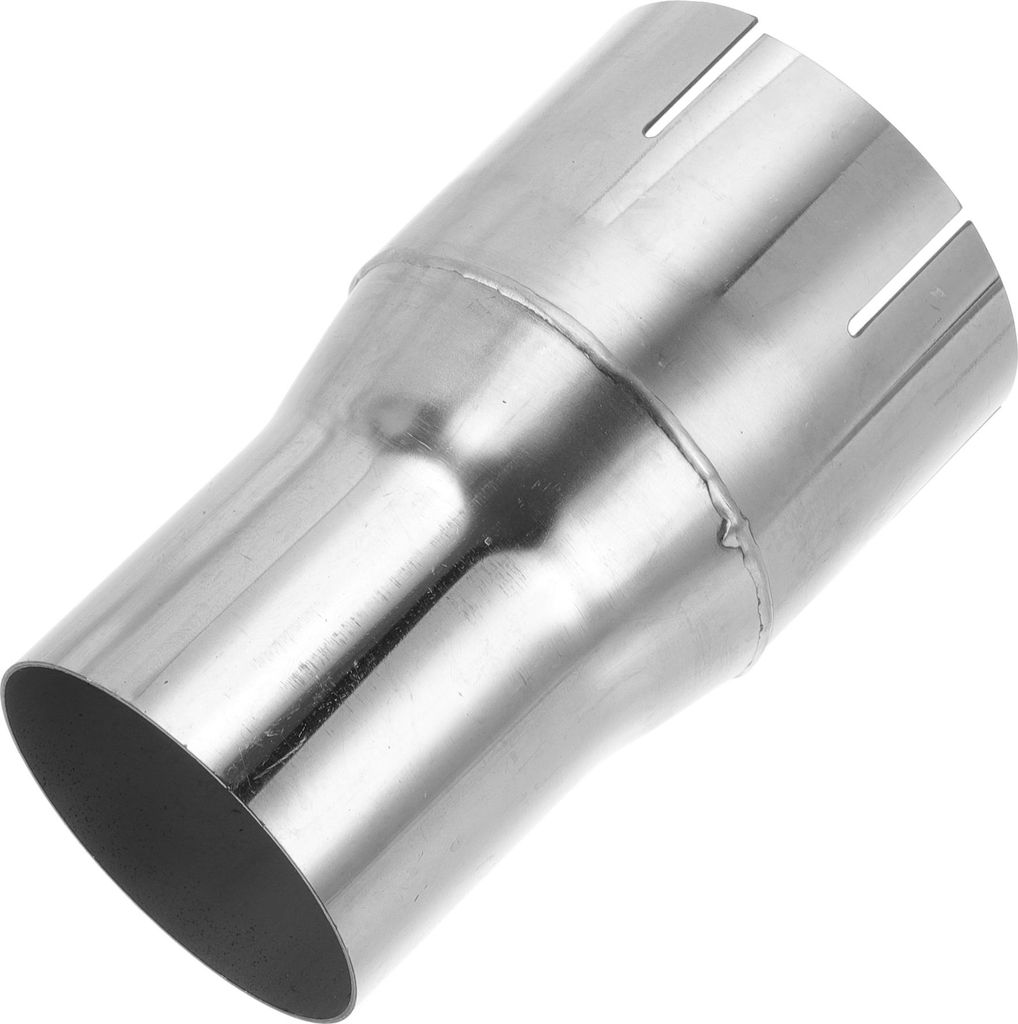 2.5"OD bis 3"OD Mandrel Abgasrohr Bogen Ellbogen Konzentrischer Reduzierer T304 Edelstahl Rohr Adapter 5 Zoll Länge Silberton