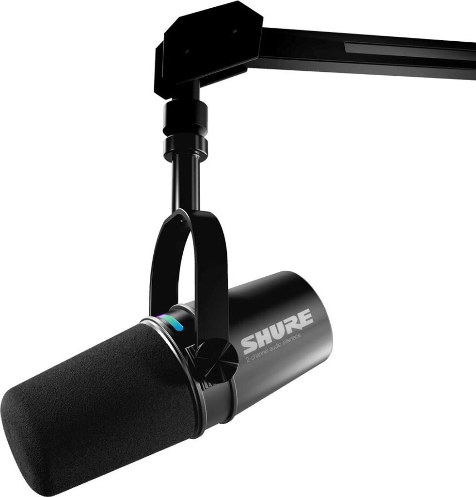 Microphone De Bureau Shure 444 - Commande Magnétique - Vintage