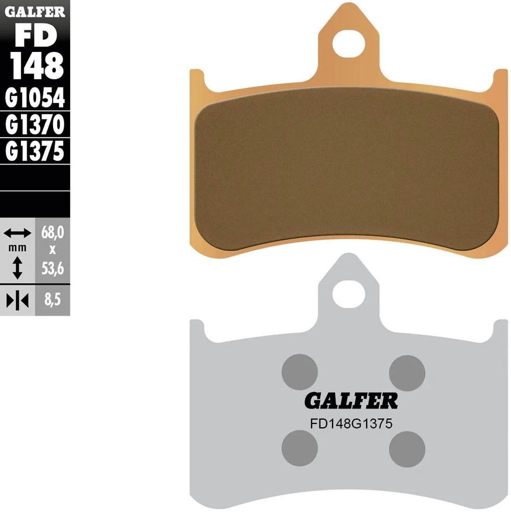 Galfer Bremsbelag Sinter Fd148 G1375