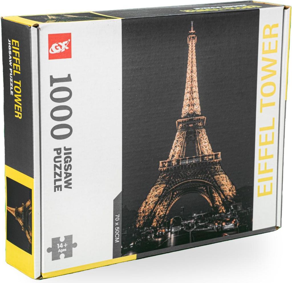 Eiffelturm Puzzle 1000 Teile für Erwachsene und Kinder Produktbild 