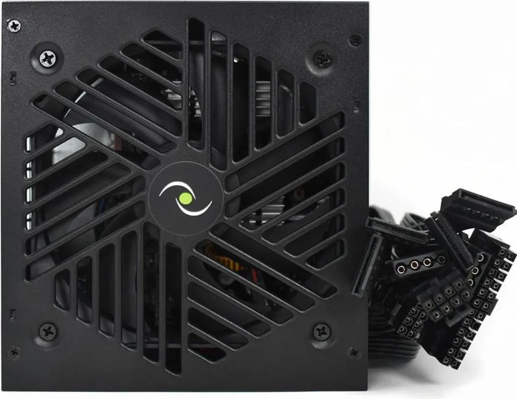 Bloc d'Alimentation PC 500W ATX Tecnoware Noir avec Rendement 85%