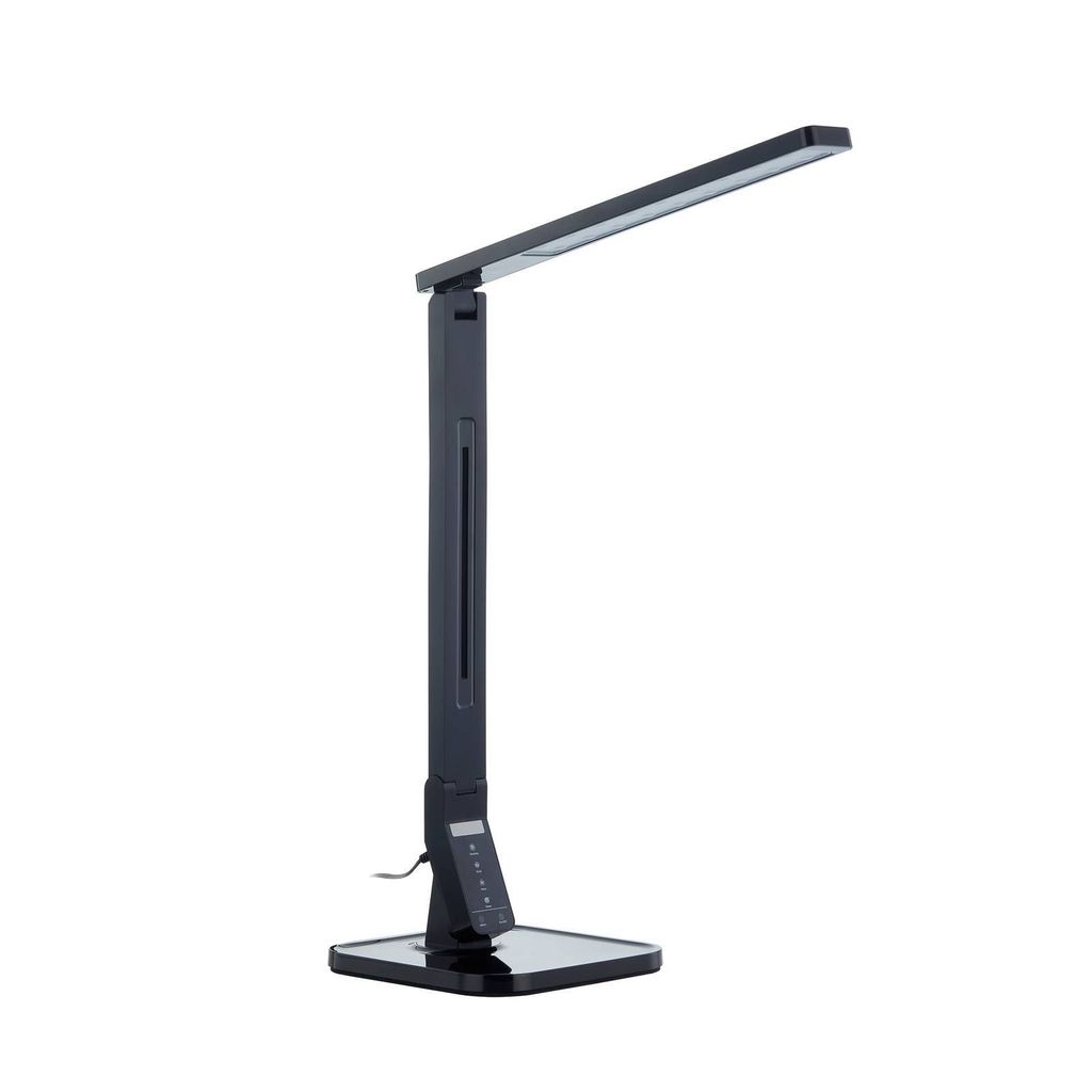 Lindby LED-Schreibtischleuchte Eleni, schwarz, CCT, dimmbar Produktbild 