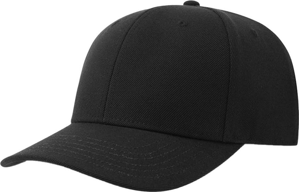 Atlantis Headwear - "Beat-S" Baseball-Mütze für Herren/Damen Uni, Strukturiert AB748 (Einheitsgröße) (Schwarz)