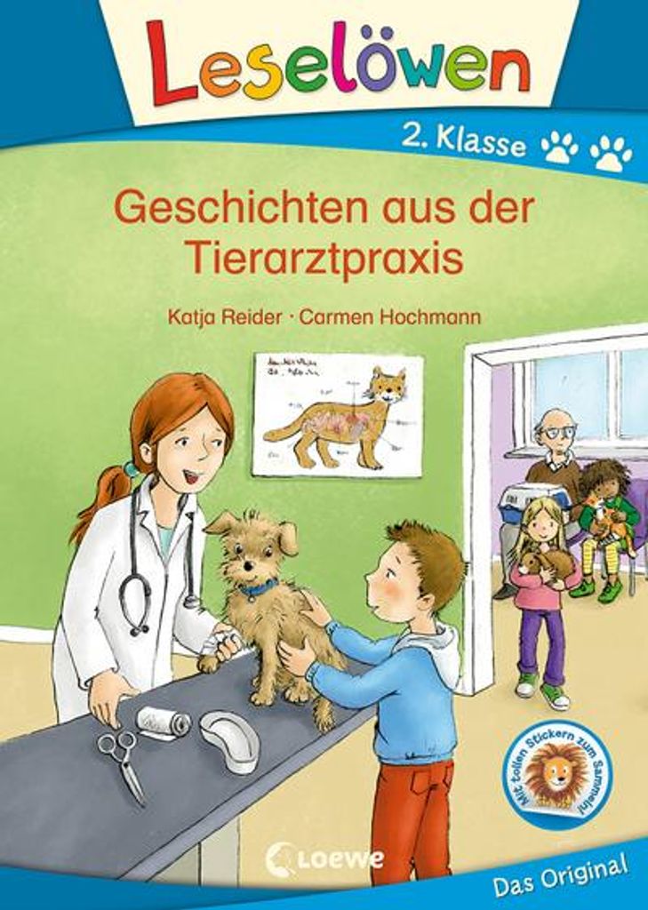 Leselöwen 2. Klasse - Geschichten aus der Tierarztpraxis Produktbild 