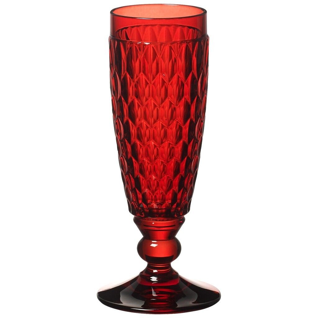 Villeroy & Boch Boston Coloured Sektglas Red 16,3cm 120ml Produktbild 