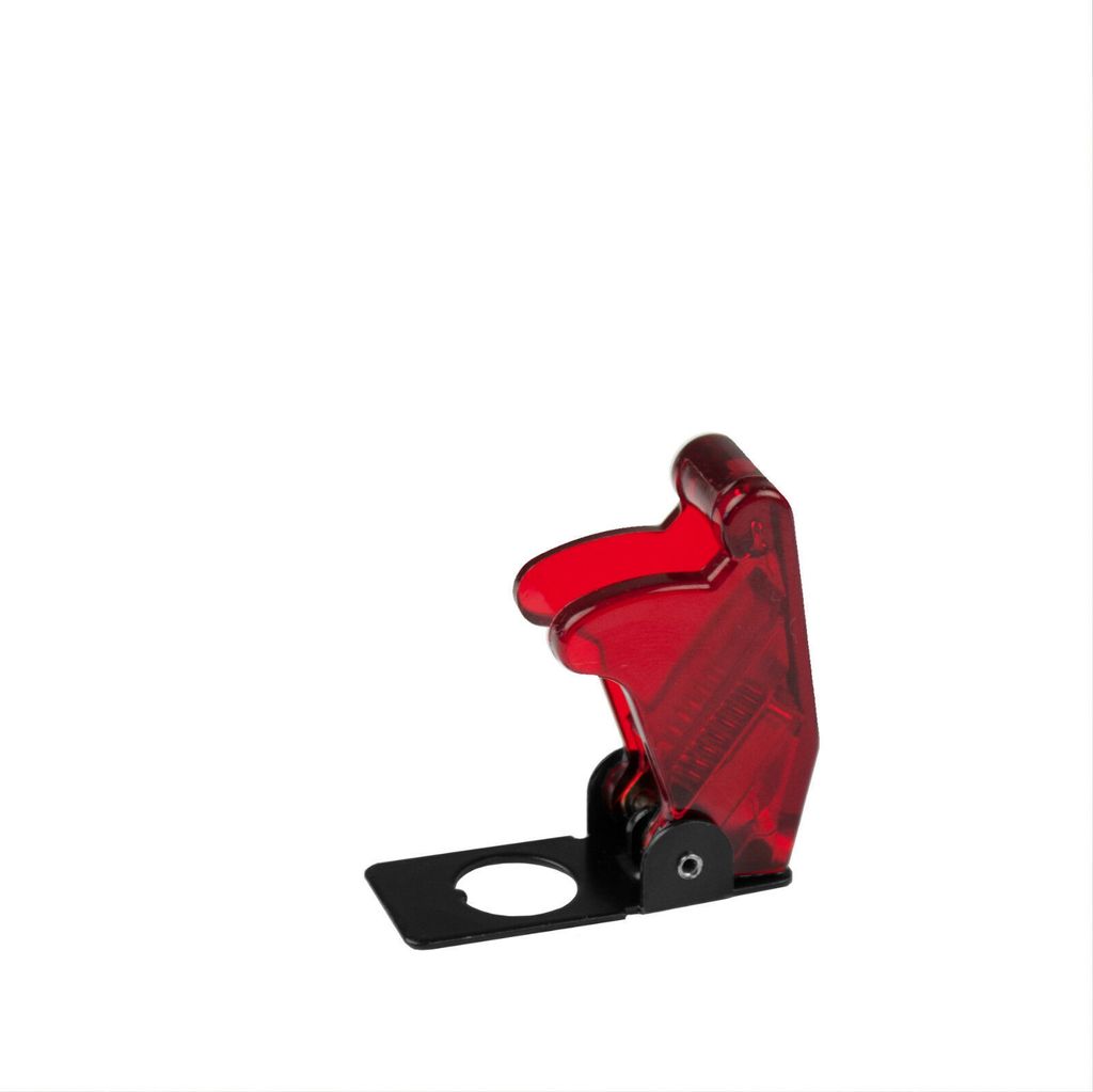 KFZ LED Kippschalter 12V 20A beleuchtet EIN AUS 1-polig Schalter Switch Boot Kappe Rot