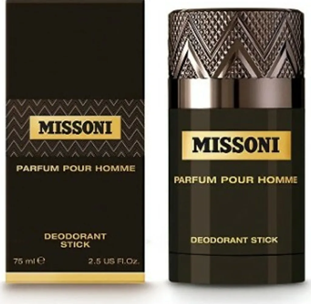 Évitez les Odeurs avec Missoni Pour Homme Déodorant Stick 75ml : Fini Invisible