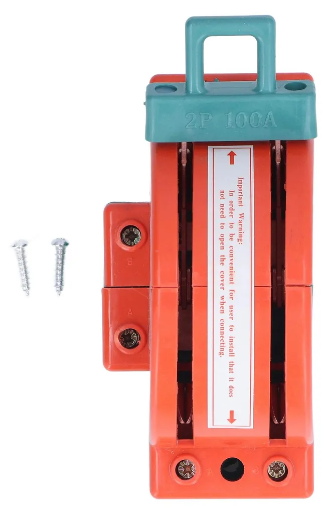 Interrupteur 100A bipolaire anti-surcharge pour protection électrique