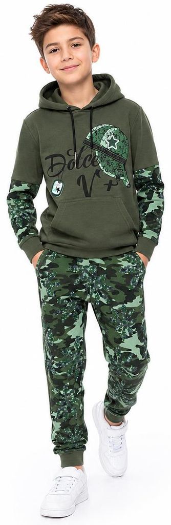 Jungen Hoodie Set – Kapuzenpullover mit Jogginghose - Produktbild 