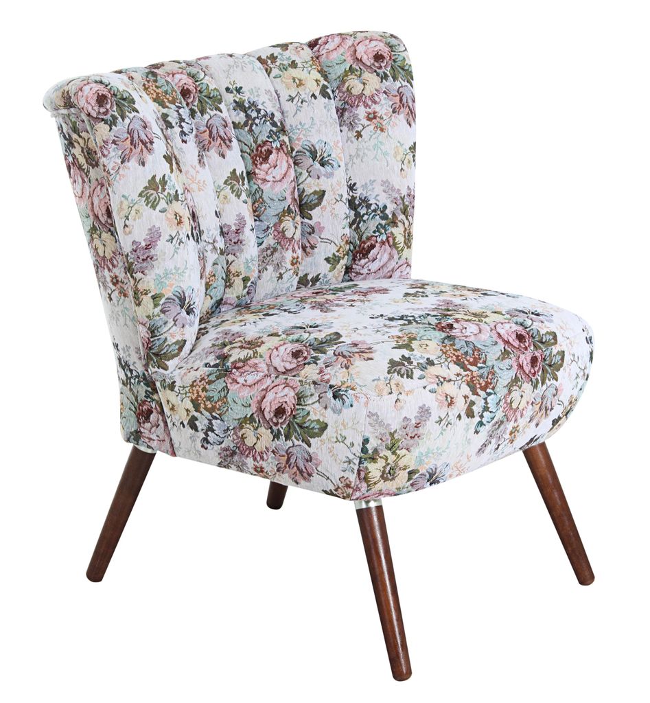 Max Winzer Sessel Alessandro - Flachgewebe rosé - Maße: 70 x 66 x 80 cm