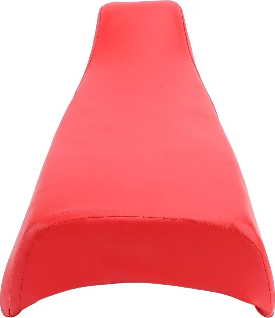 Selle de Dirt Bike Rouge pour PW80 avec Amortisseur de Chocs Intégré