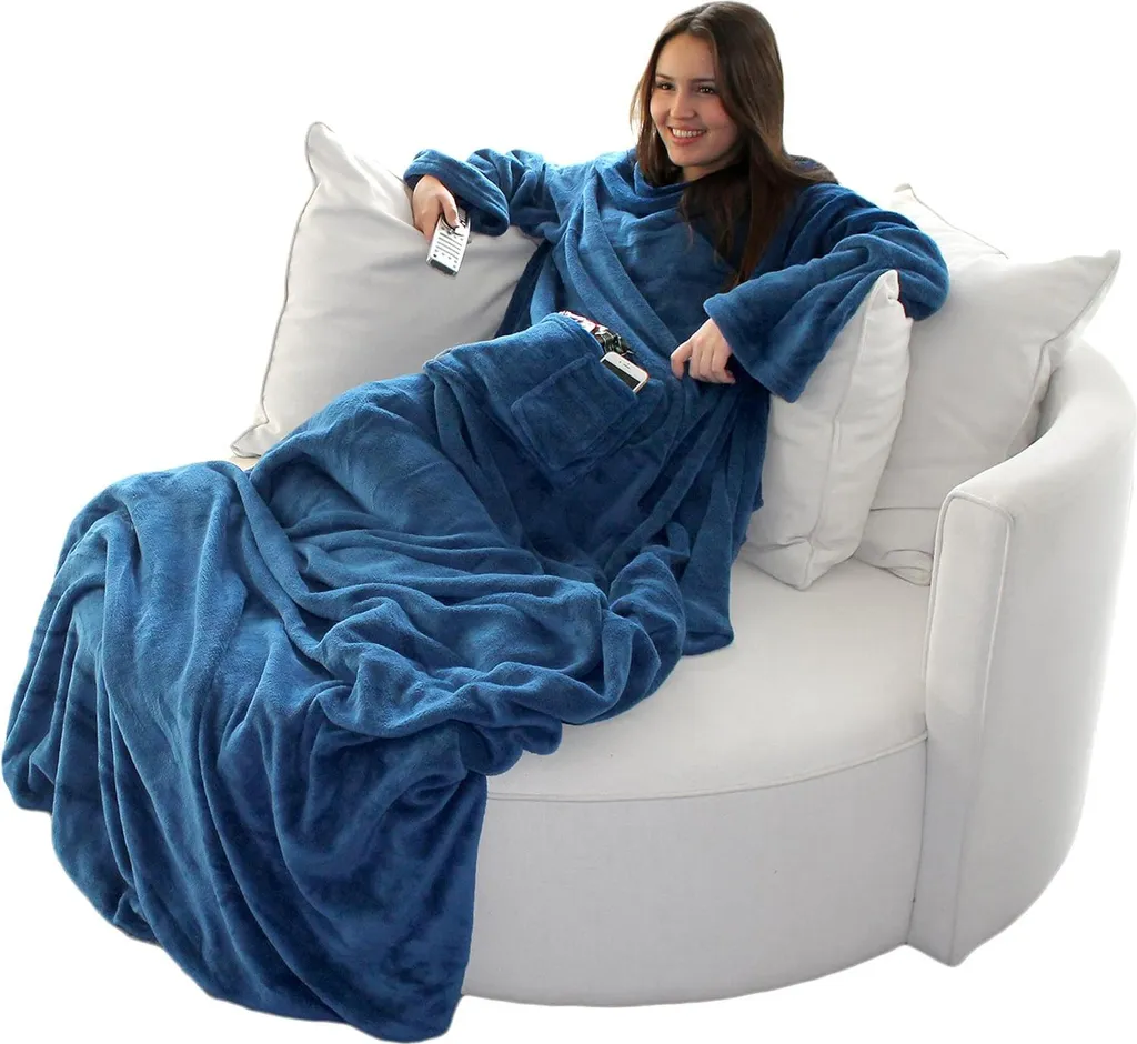 Maxi Coperta Indossabile Brandsseller 170x200cm - Effetto Cashmere