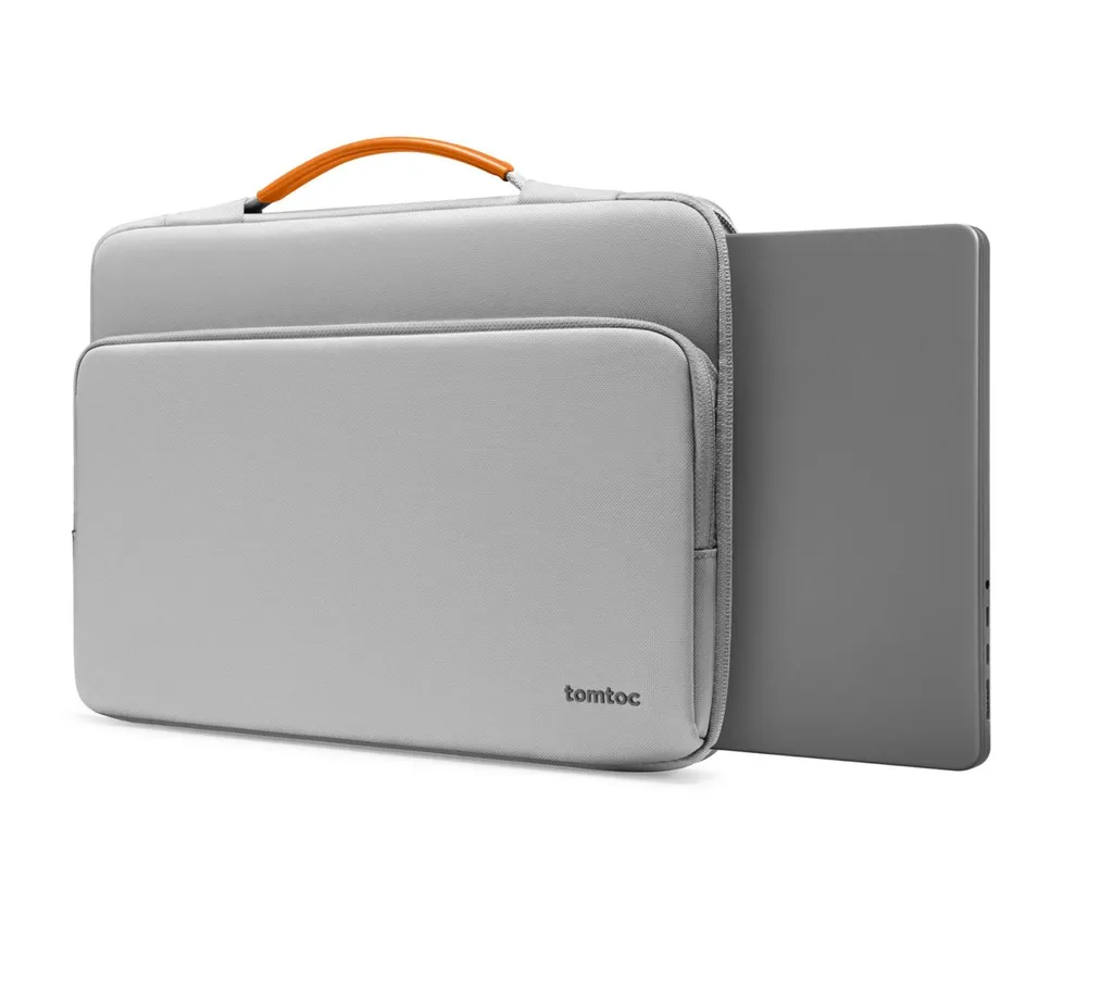 TomToc Defender-A14 Attaché-case Ordinateur 14 Pouces Gris Protection - 3
