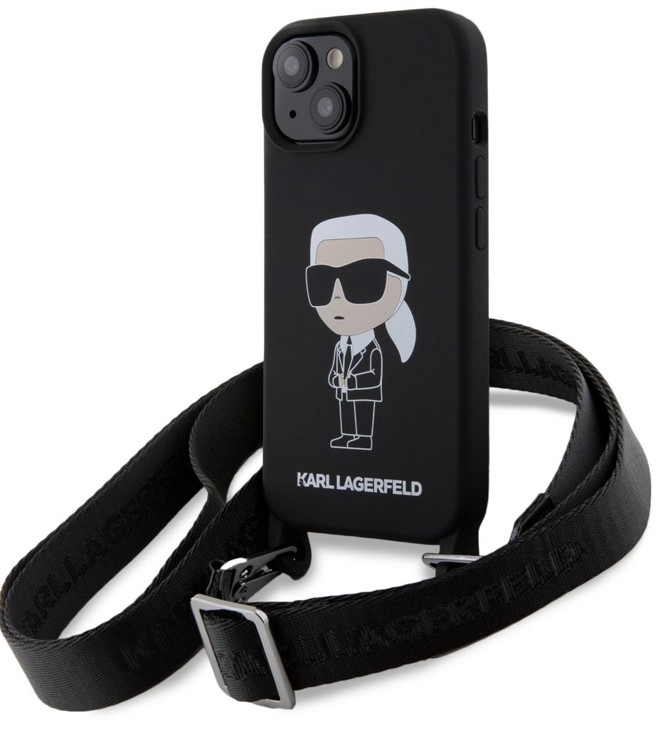 Etui Karl Lagerfeld Crossbody Silikon Ikonik Do Iphone 15 - Produktbild 