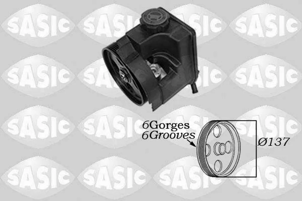Pompe de direction assistée pour Xsara - Pièce hydraulique SASIC 7070055