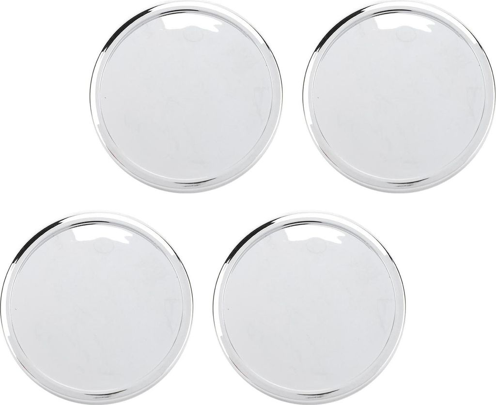 4 Stcs Wheel Center Hub Cap 65mm OD 48mm ID Stilvolle universelle Passform einfach zu installieren Reifenabdeckungselektroplieren