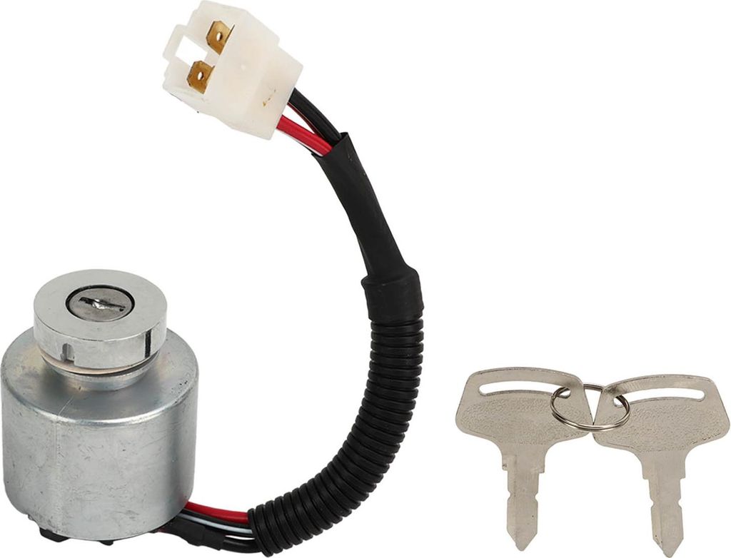 Starter -Zündschlüsselschalter mit 66101 55200 empfindlicher Ersatz für Kubota TG1860G ZD18 ZD18F ZD21 ZD21F ZD28 ZD28F