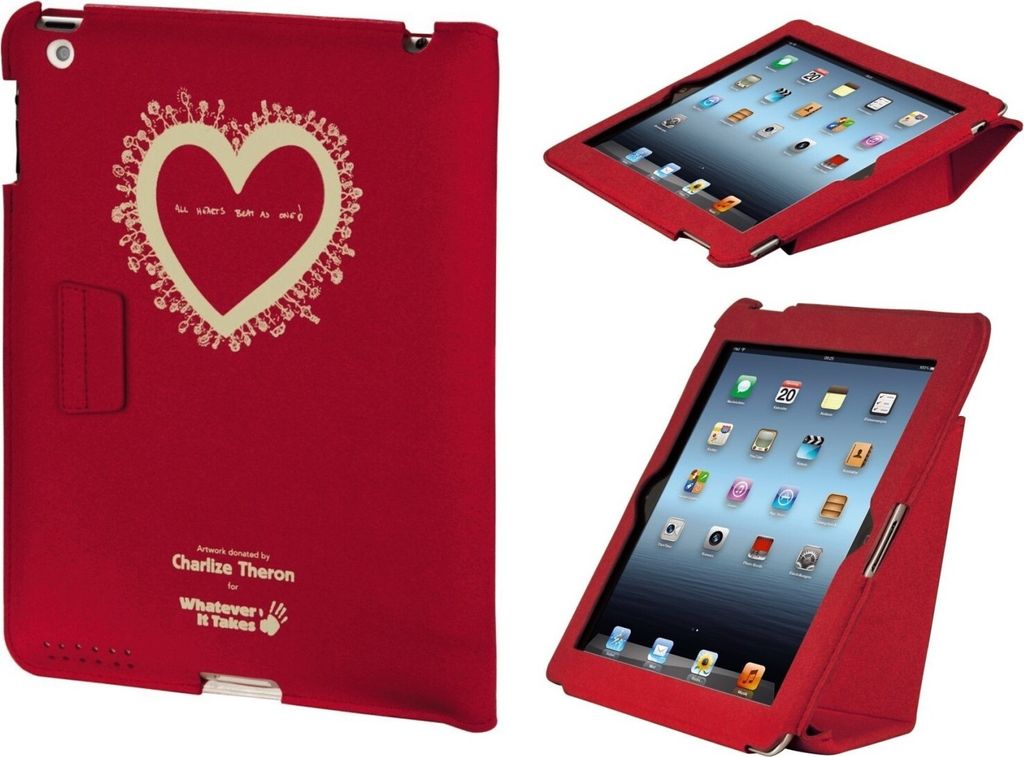 Premium Softouch Folio Charlize Theron für Apple iPad 2/3/4