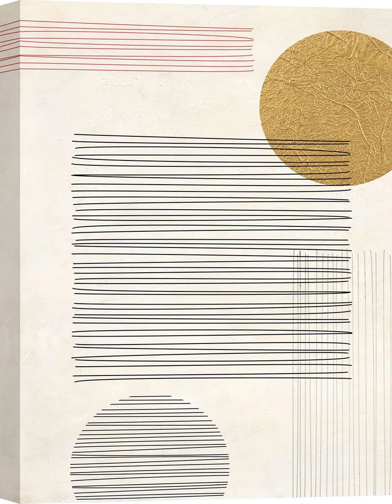 Toile murale style scandinave 50x70 cm - Art abstrait par Sayaka Miko